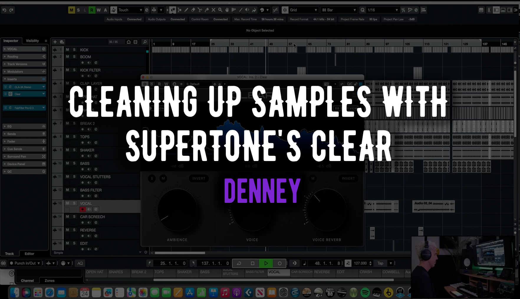 Cleaning Up Samples – Supertone’s Clear