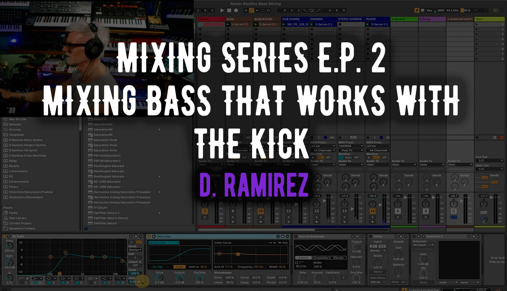Mixing Series P.T.2 – Mixing Bass That Works With The Kick