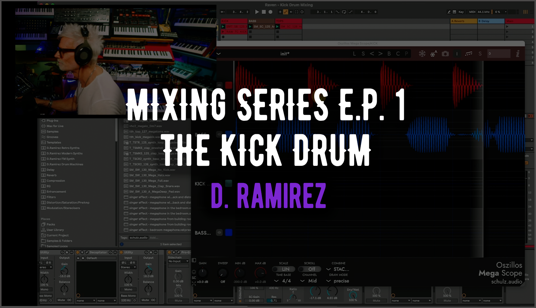 Mixing Series E.P.1 – The Kick Drum